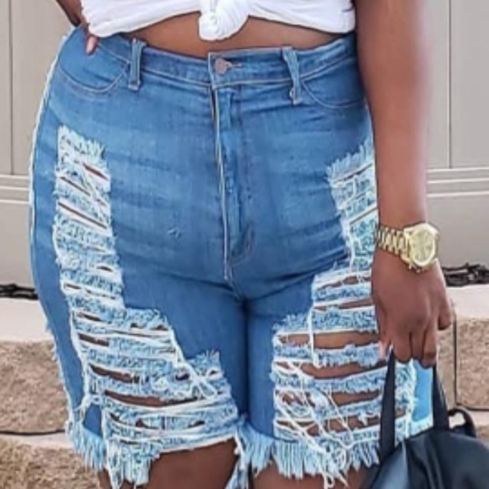 Barely There Denim Shorts